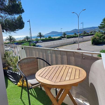 Sur La Plage, Super Studio Avec Vue Sur La Mer Plage dʼArgelès Dış mekan fotoğraf